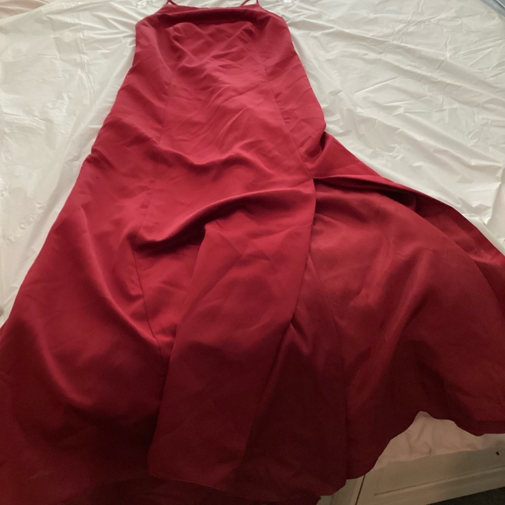 Women’s Red SatinDress